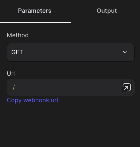 backend flows parameters