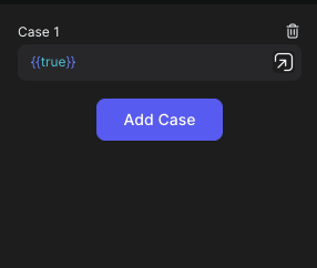 updated case situation of a switch-case flow node