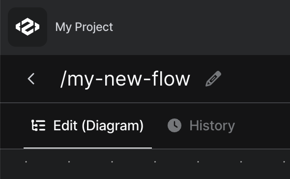 changed name of the flow